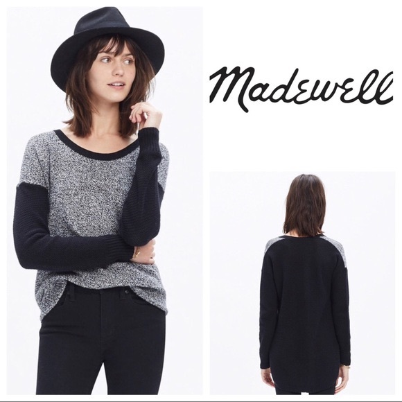 Madewell Chronicle Texture Pullover Sweater - Picture 1 of 2